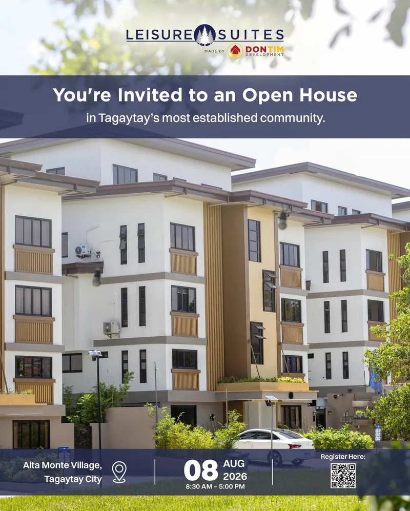 Leisure Suites condominium building in Alta Monte Village, Tagaytay City