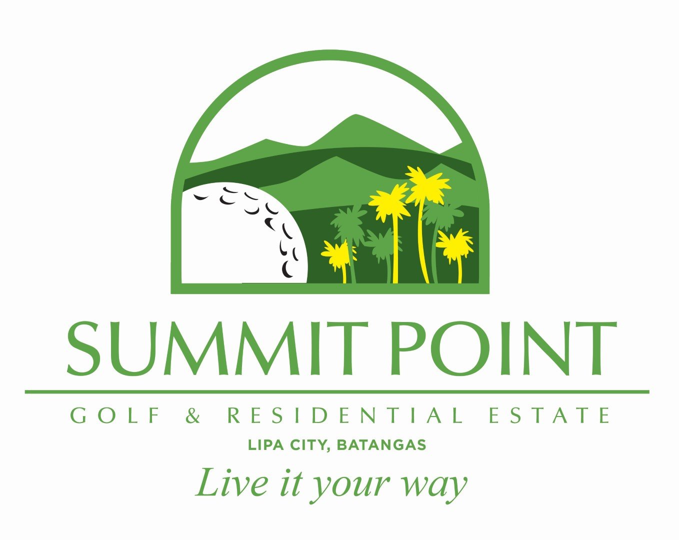 Summit Point Golf and Residential Estate logo, Lipa City, Batangas